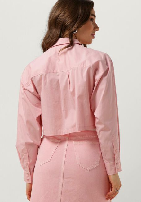 Roze CO'COUTURE Blouses COTTON CRISP CROPPED SHIRT - large