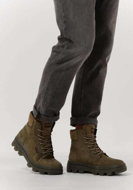Groene G-STAR RAW Veterboots NOXER HGH NUB M - large