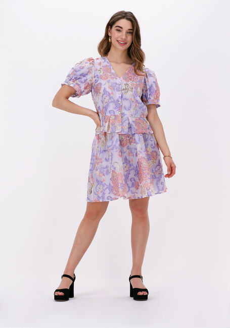 Paarse HUNKON Blouses COCO TOP - large