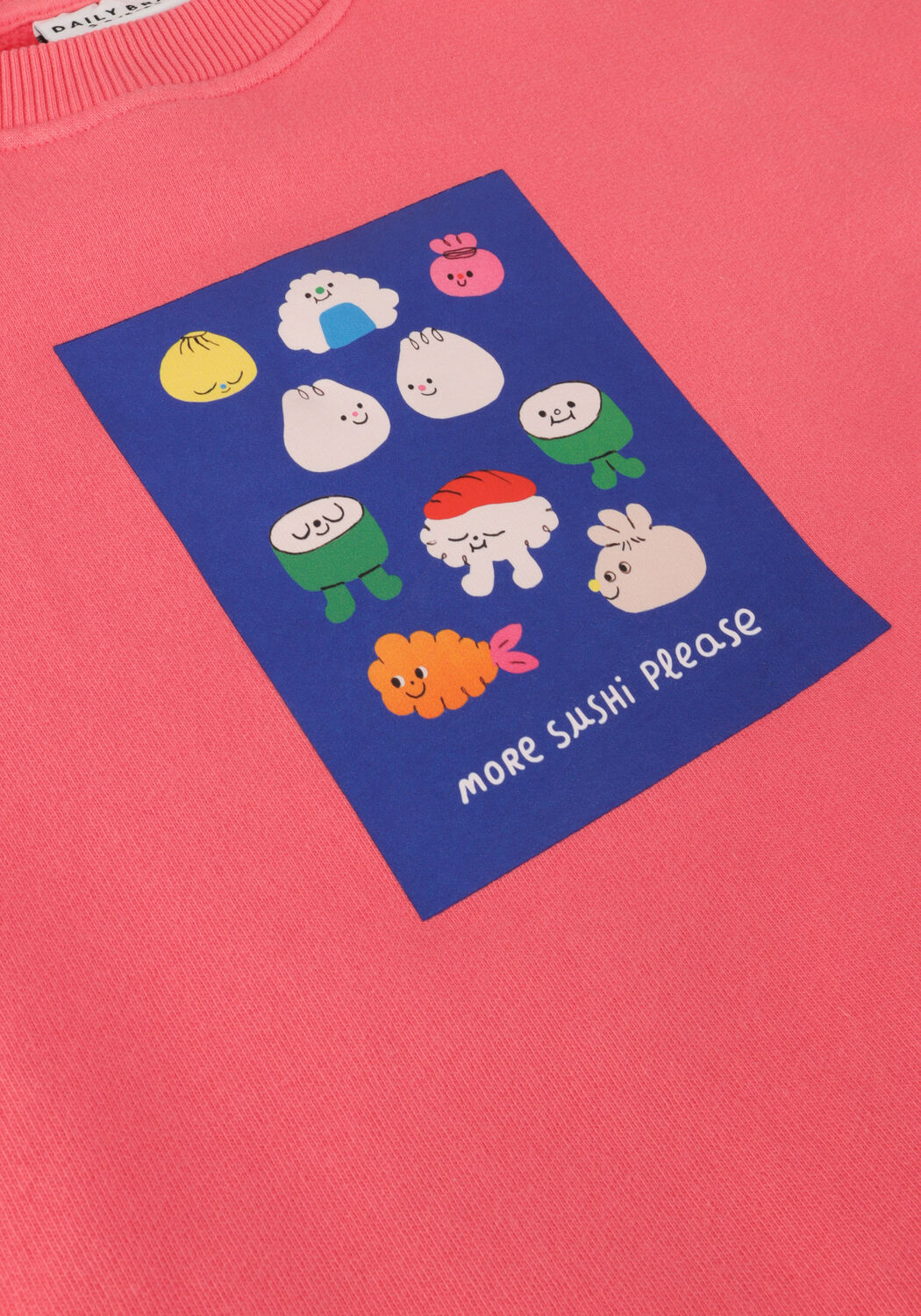 Roze DAILY BRAT Sweater MORE SUSHI PLEASE SWEATER - large