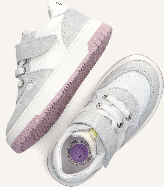 Zilveren DEVELAB Lage sneakers 42872 Zilveren DEVELAB Lage sneakers 42872 - large