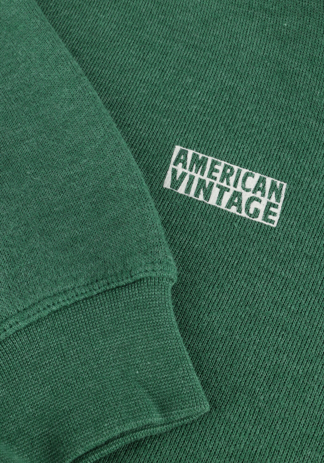 Groene AMERICAN VINTAGE Trui DOVEN H - large