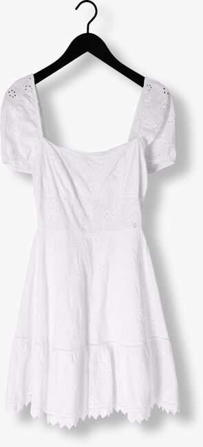 Witte GUESS Mini jurk SS CLIO FLARE MIDI DRESS - large