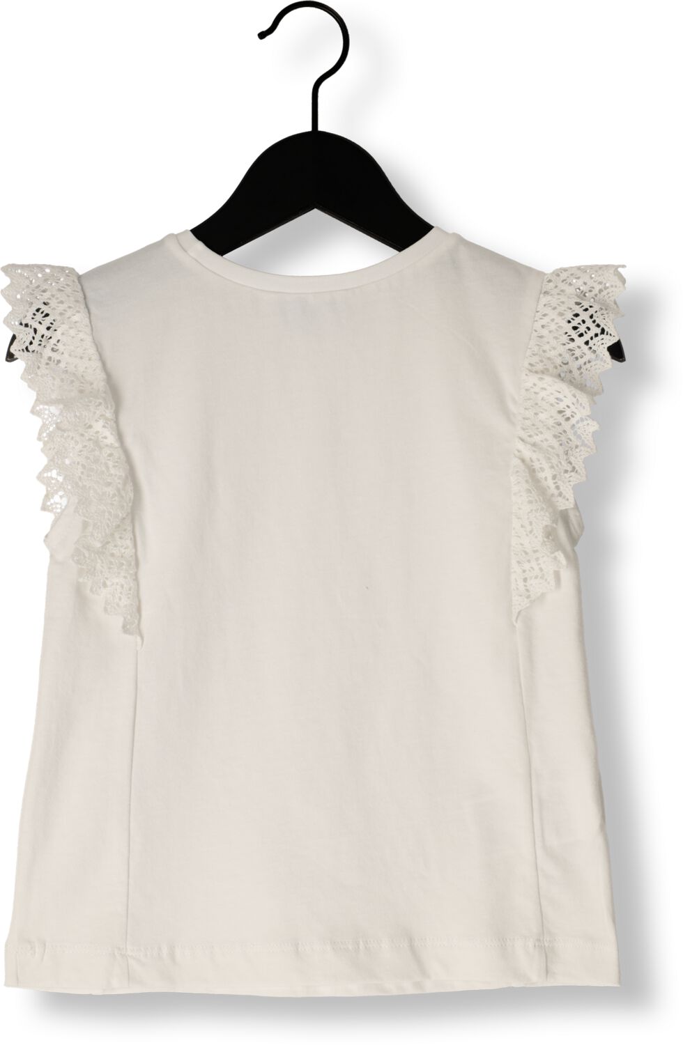 MAYORAL Meisjes Tops & T-shirts S s Crochet T-shirt Wit