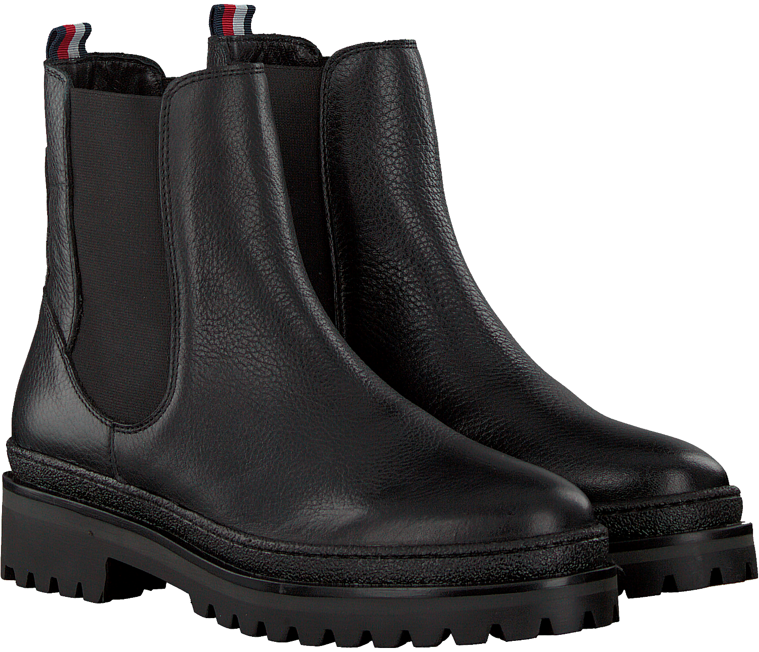 Zwarte TOMMY HILFIGER Chelsea boots RUGGED CLASSIC CHELSEA | Omoda