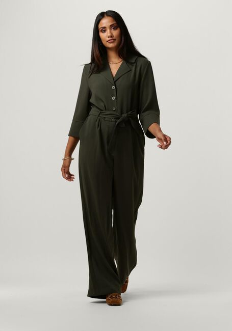 Donkergroene MOS MOSH Jumpsuit MMCISMO DENEY JUMPSUIT - large
