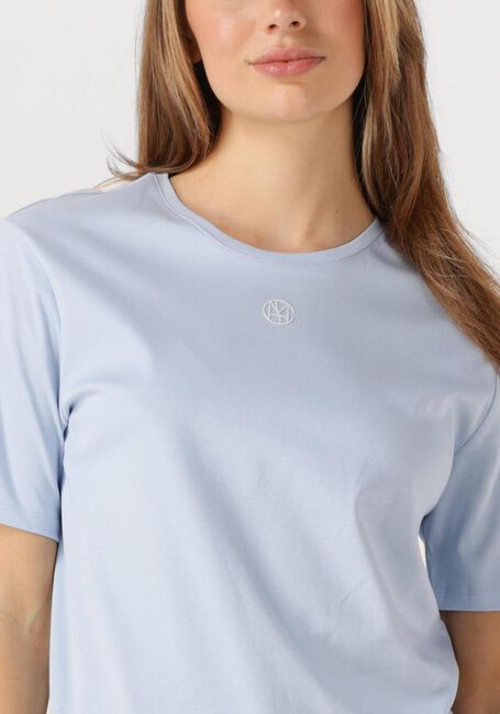 Lichtblauwe MSCH COPENHAGEN T-shirt MSCHMELEA ICON TEE - large