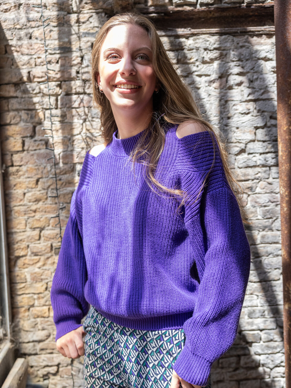 Paarse LOOXS 10sixteen Trui 2531-5319 - large