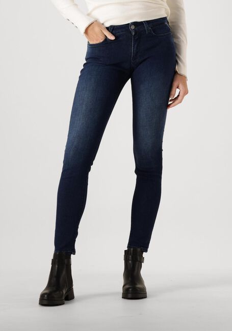 Donkerblauwe REPLAY Skinny jeans NEW LUZ PANTS - large