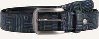 Blauwe MAZZELTOV Riem ENZO BELT - medium