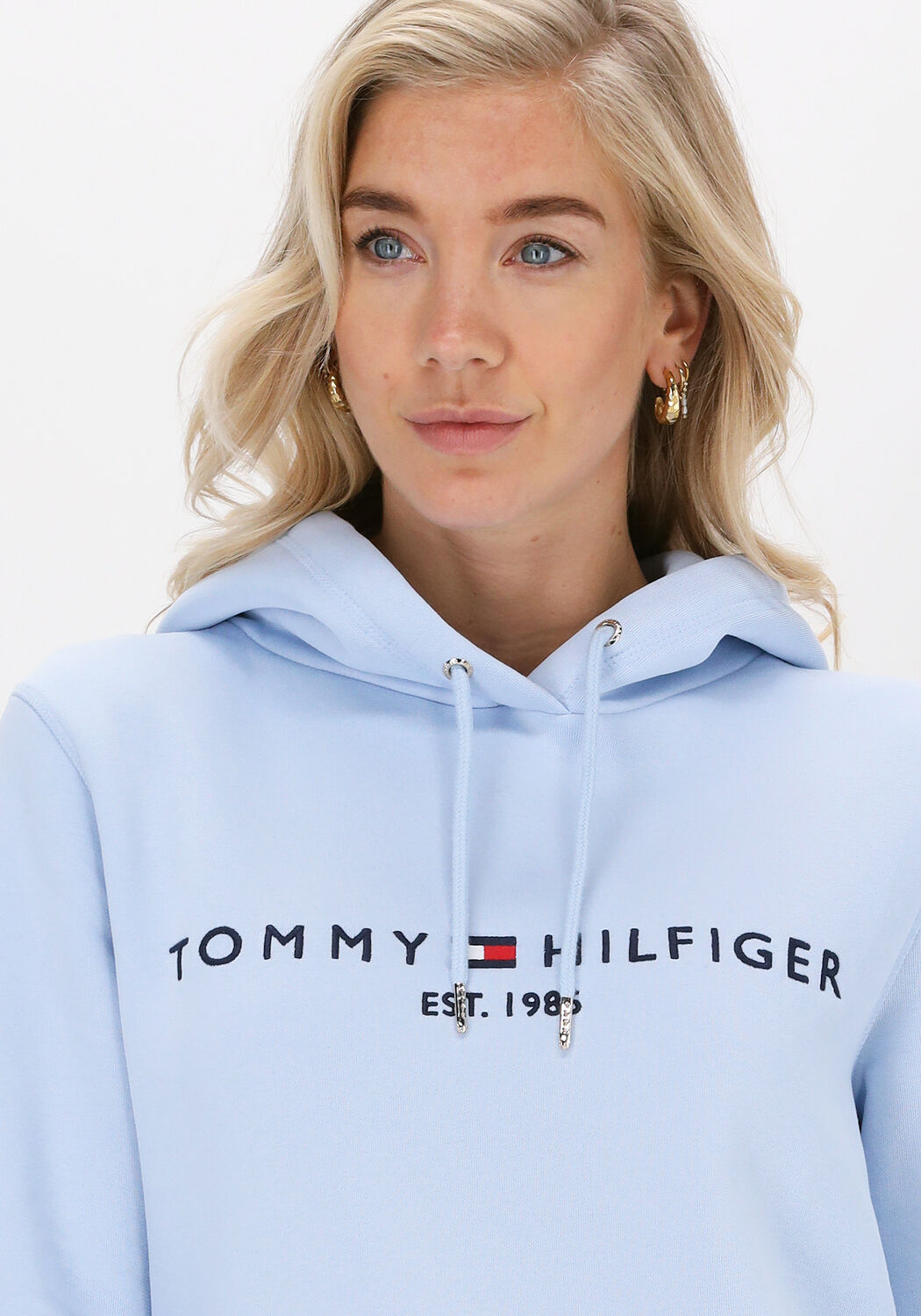 Tommy hilfiger sale trui blauw dames