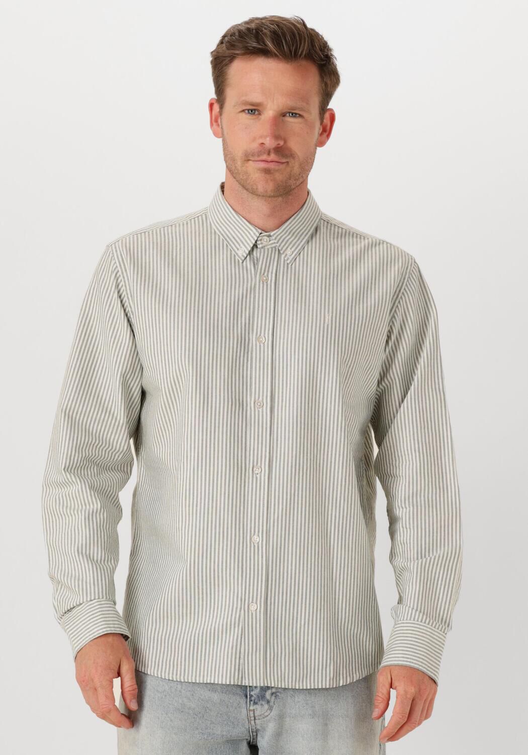 FORÉT Forét Heren Overhemden Life Shirt Grijs