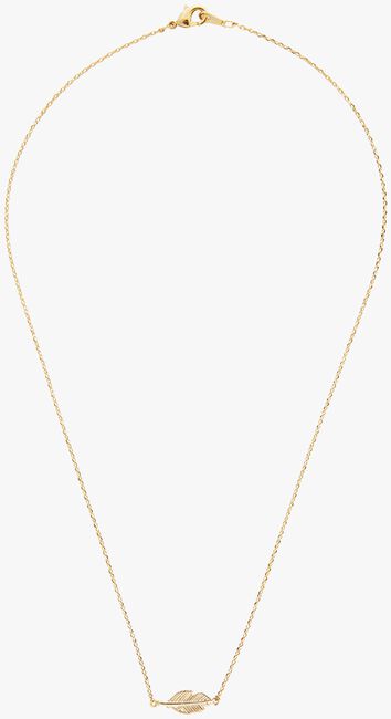 Gouden ALLTHELUCKINTHEWORLD Ketting ELEMENTS NECKLACE FEATHER - large
