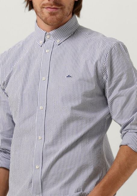 Blauwe THE GOODPEOPLE Casual overhemd SEINFIELD - large