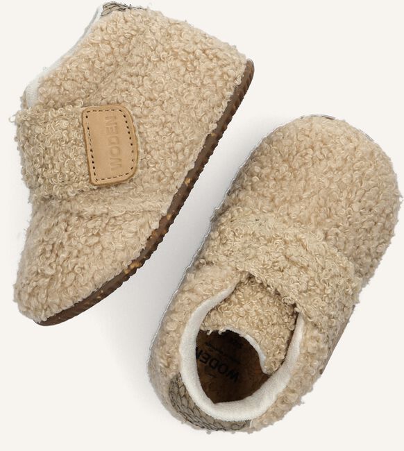 Beige WODEN Pantoffels KIM TEDDY Beige WODEN Pantoffels KIM TEDDY - large