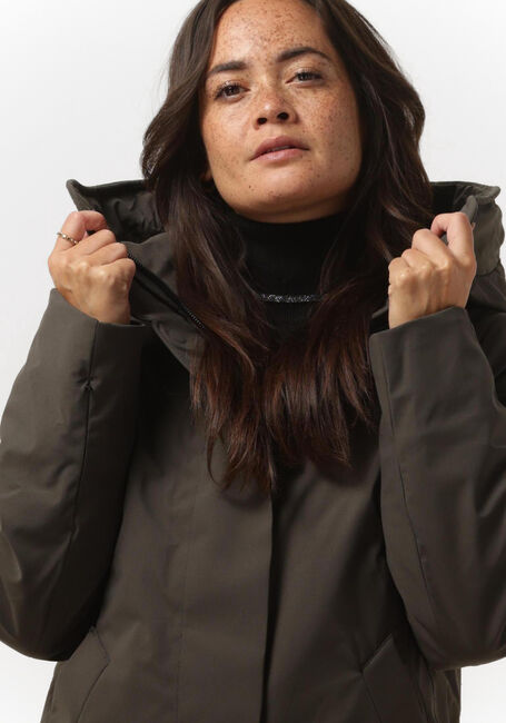 Donkergroene KRAKATAU Parka's QW385 - large