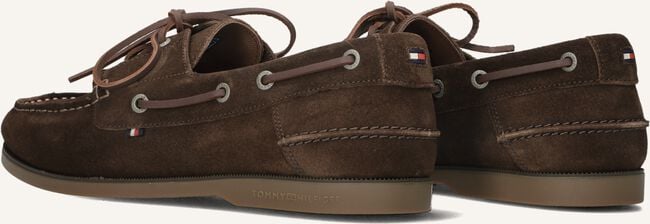 Bruine TOMMY HILFIGER Mocassins TH BOAT SHOE CORE SUEDE Bruine TOMMY HILFIGER Mocassins TH BOAT SHOE CORE SUEDE - large