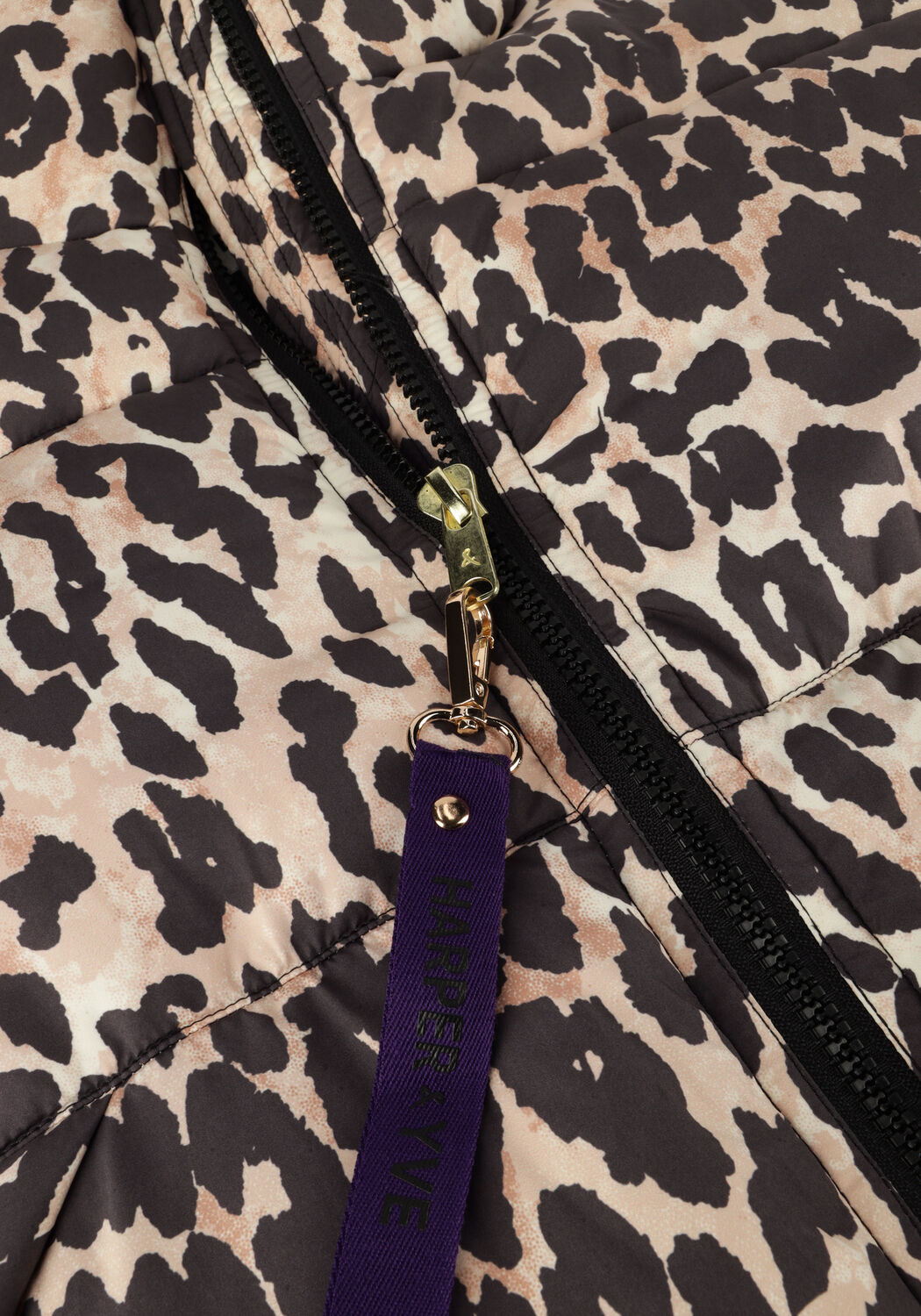 Bruine HARPER & YVE Gewatteerde jas MARLY-CO - large