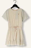 Ecru NONO Mini jurk MIREAL MESH DRESS - medium