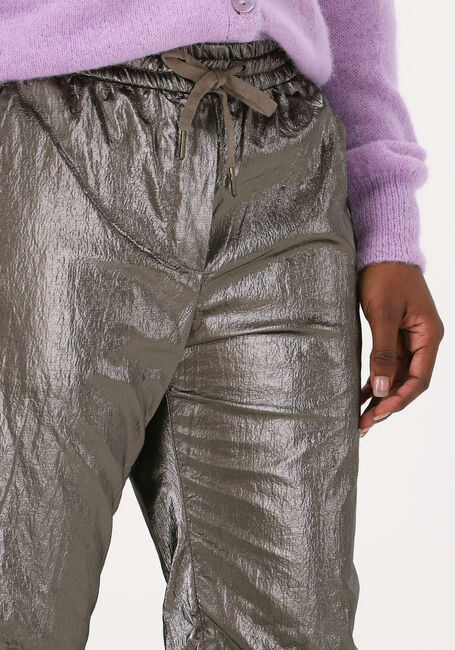 Zilveren SUMMUM Pantalon TROUSERS COATED FABRIC - large