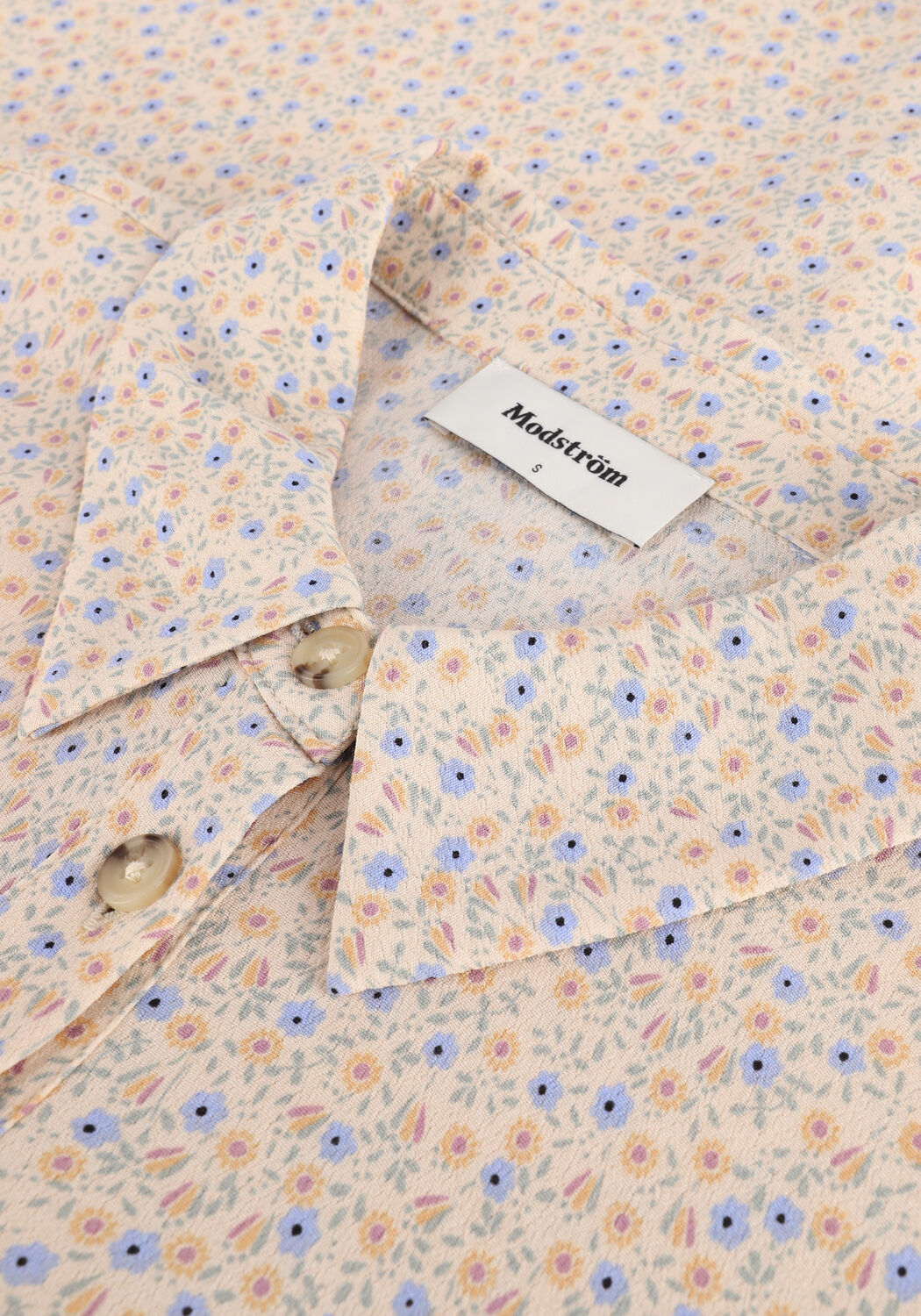 Multi MODSTR&Ouml;M Blouses RAVEN PRINT SHIRT - large