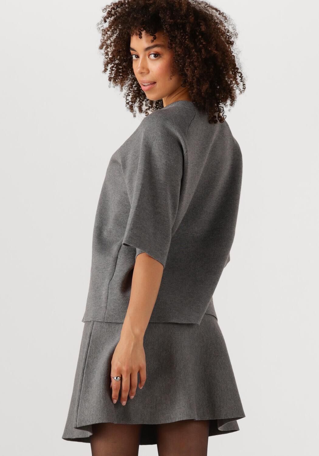 OBJECT Dames Truien & Vesten Objreynard 2 4 Knit Pullover Grijs