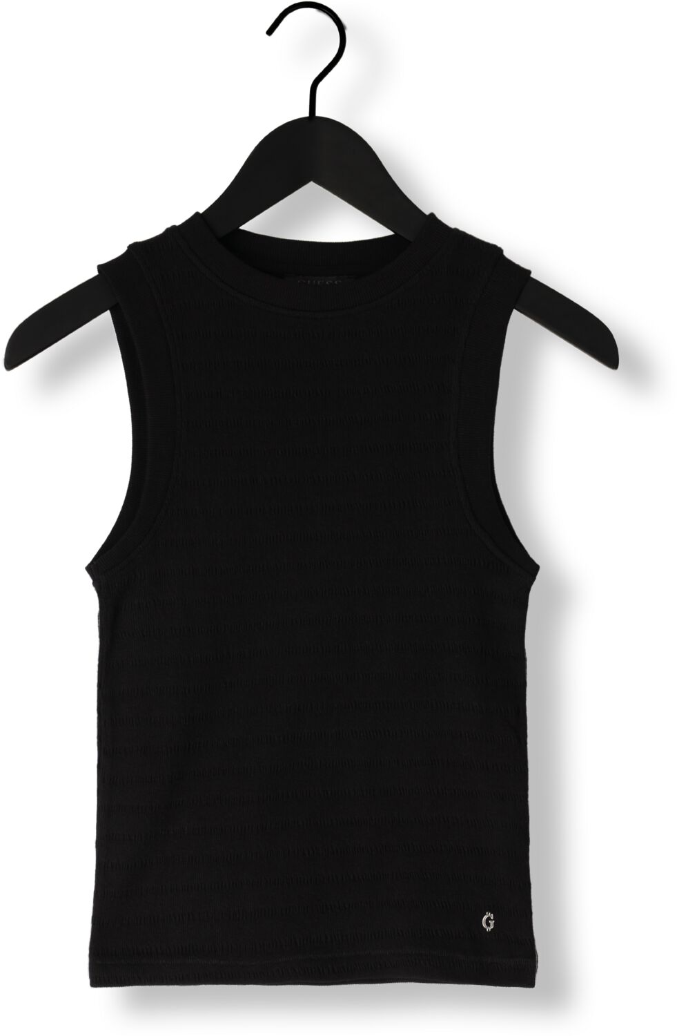 GUESS Dames Tops & T-shirts Sl Denisa Striped Top Zwart