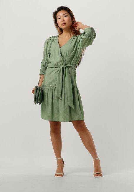 Groene MINUS Mini jurk SALMIA SHORT DRESS 3/4 - large