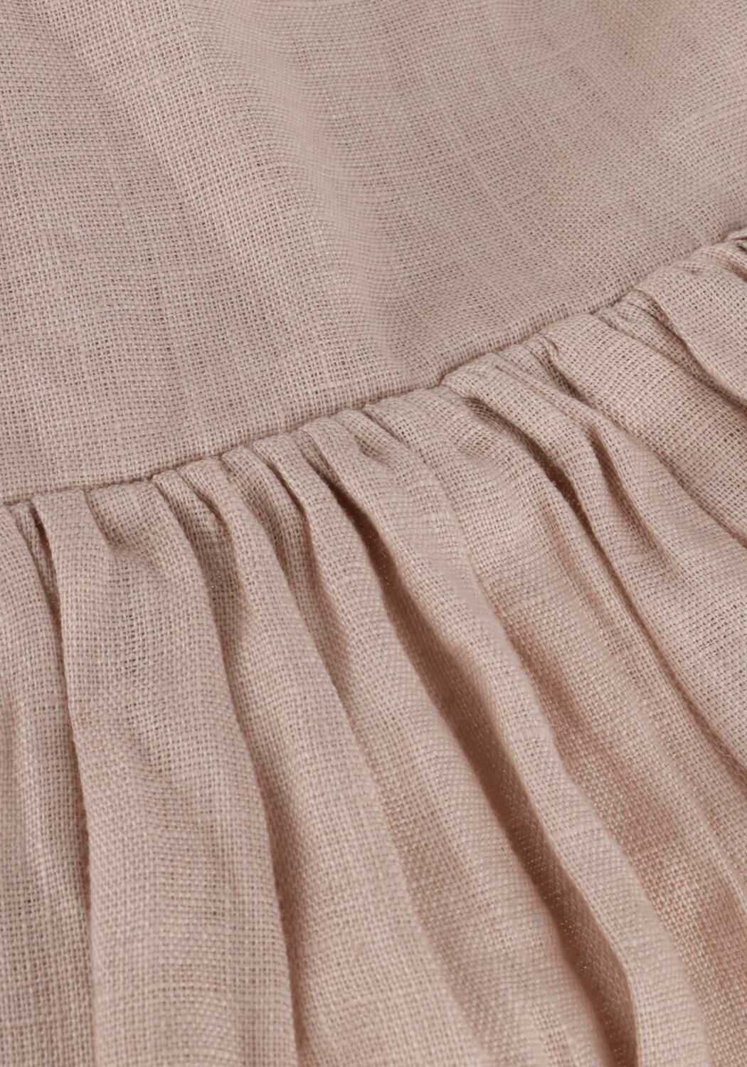 Zand MARMAR COPENHAGEN Mini jurk DANITA FRILL - large