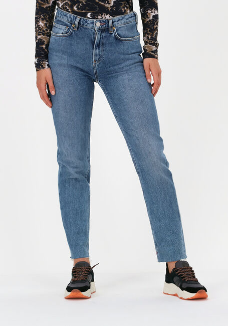Blauwe SCOTCH & SODA Slim fit jeans HIGH FIVE HIGH-RISE SLIM CONTA - large