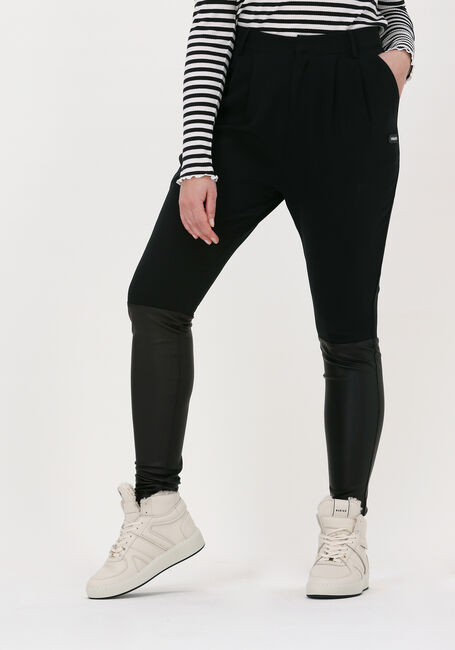 Zwarte 10DAYS Pantalon COMBI PANTS - large