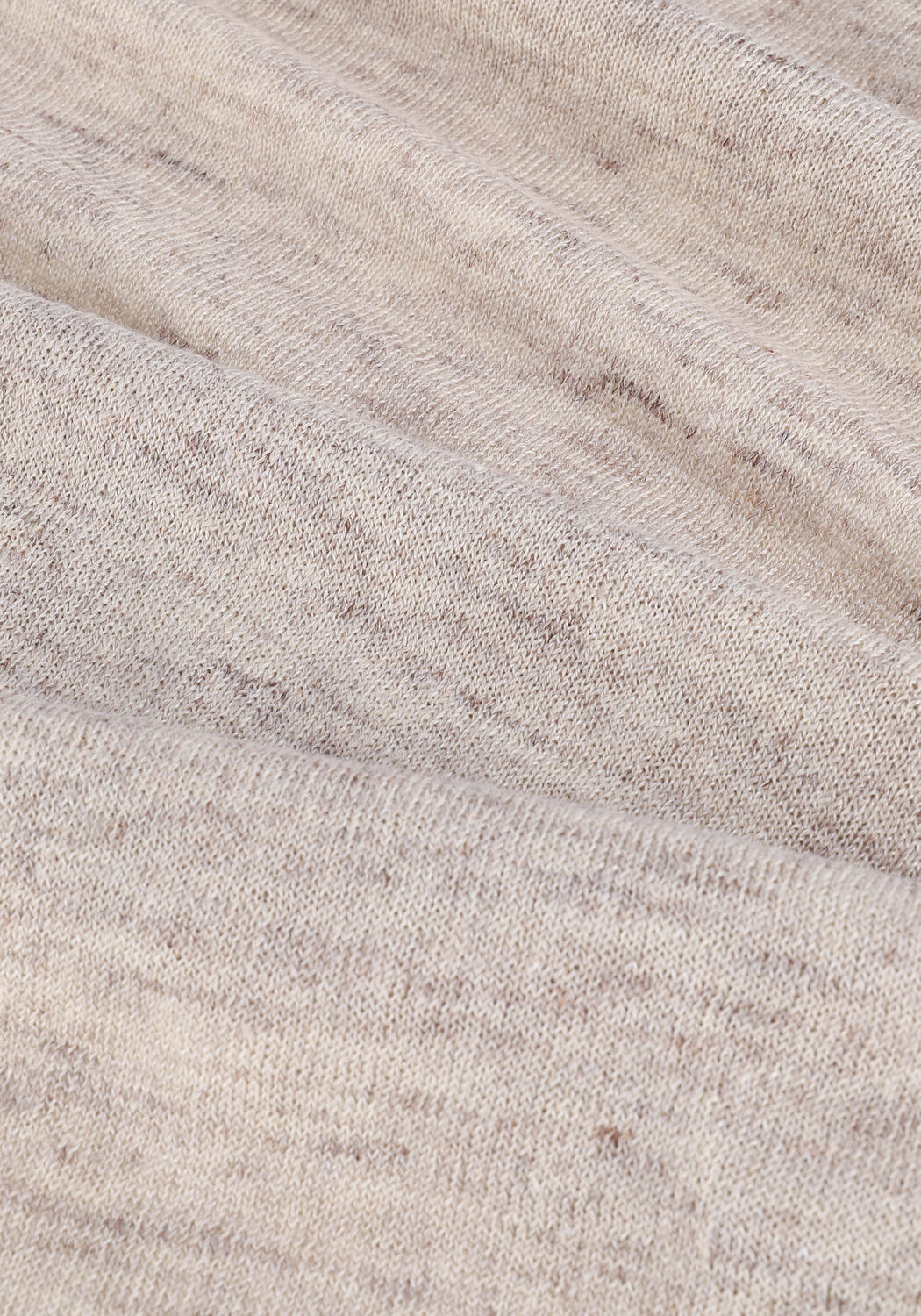 Zand SCOTCH & SODA Trui LIGHTWEIGHT LINEN-BLEND MELANGE CREWNECK PULLOVER - large