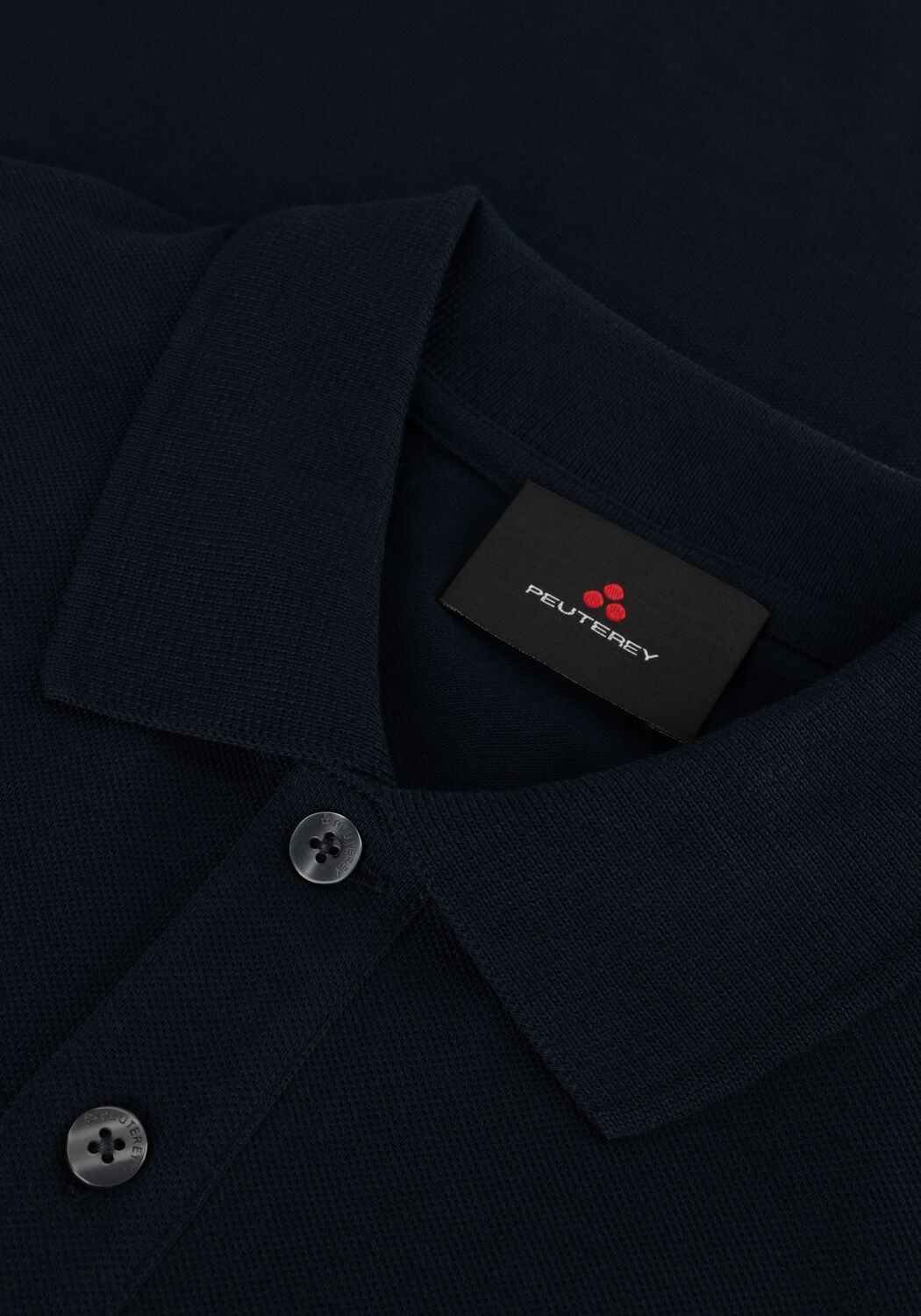 Donkerblauwe PEUTEREY Polo ZENO 01 - large