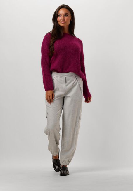 Paarse AMAYA AMSTERDAM Trui BOBBIE KNITWEAR - large