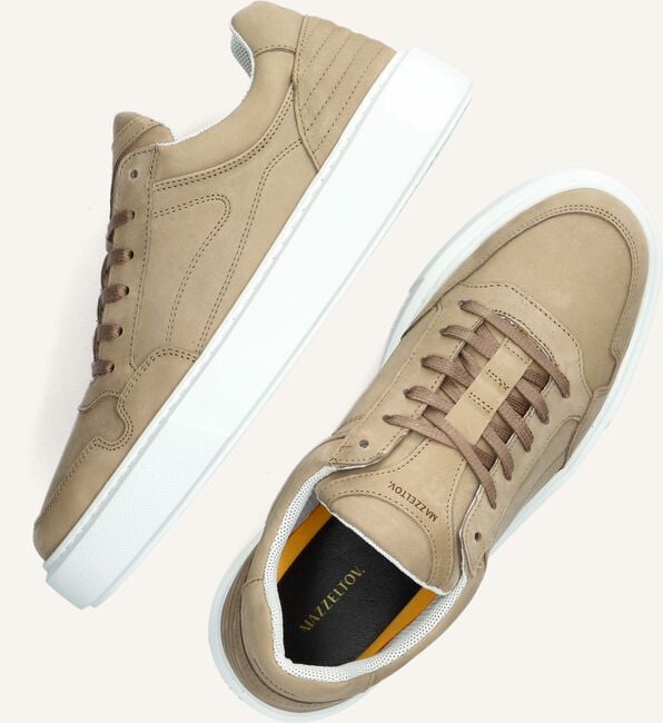Taupe MAZZELTOV Lage sneakers 12016 Taupe MAZZELTOV Lage sneakers 12016 - large