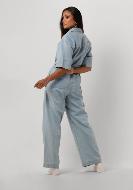 Blauwe MSCH COPENHAGEN Jumpsuit MSCHSHAYLA 2/4 JUMPSUIT - large