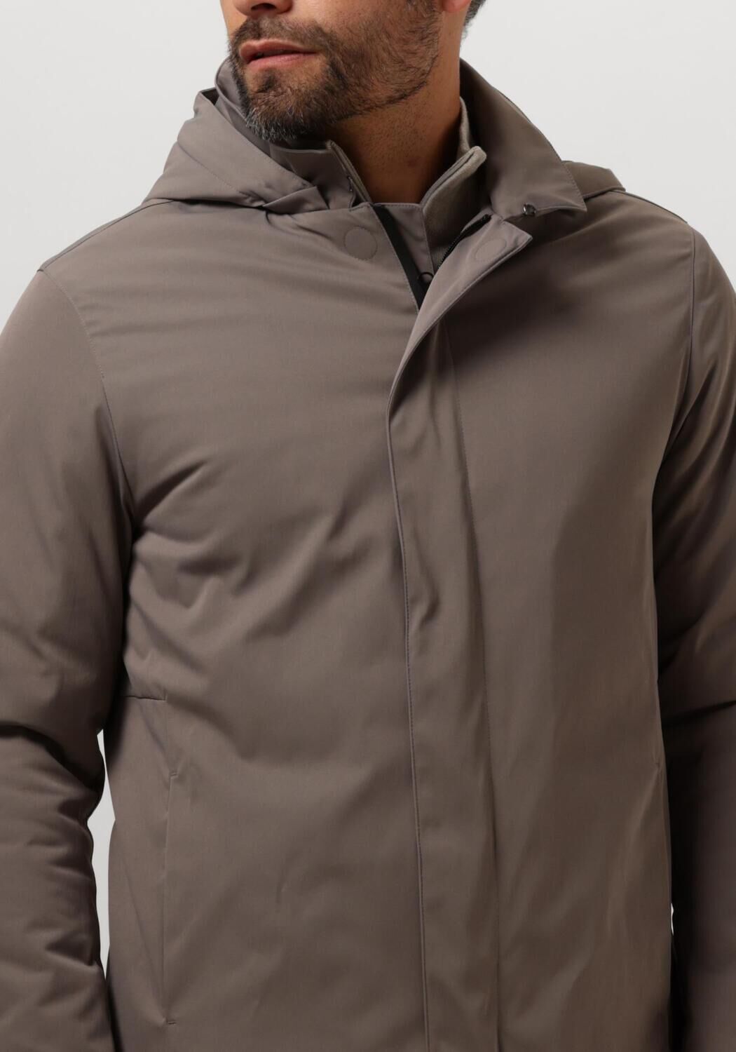 PROFUOMO Heren Jassen Outerw Rainc Mgnt Lng Bruin