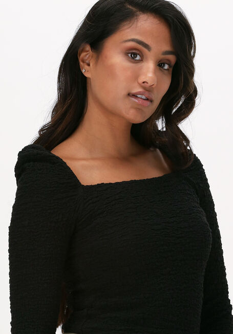 Zwarte ANOTHER LABEL Top KYST TOP L/S - large