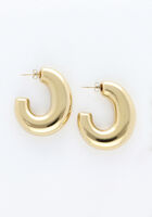 Gouden NOTRE-V Oorbellen EARRING BIG - medium