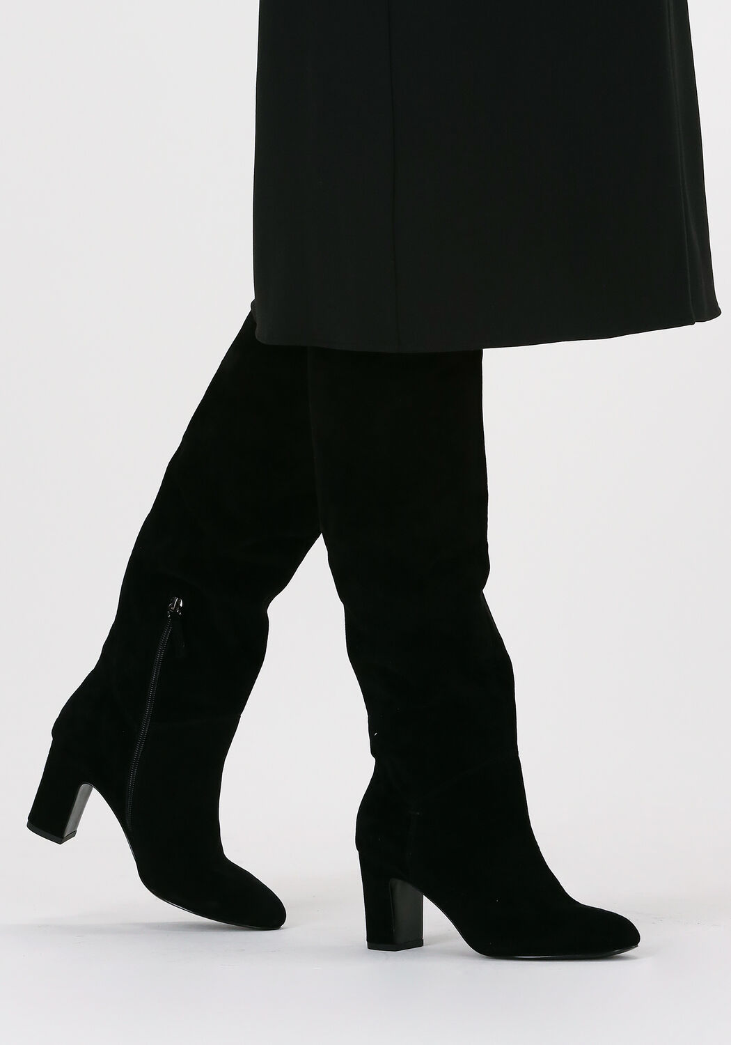 Zwarte BIBI LOU Overknee laarzen 527B30VK - large