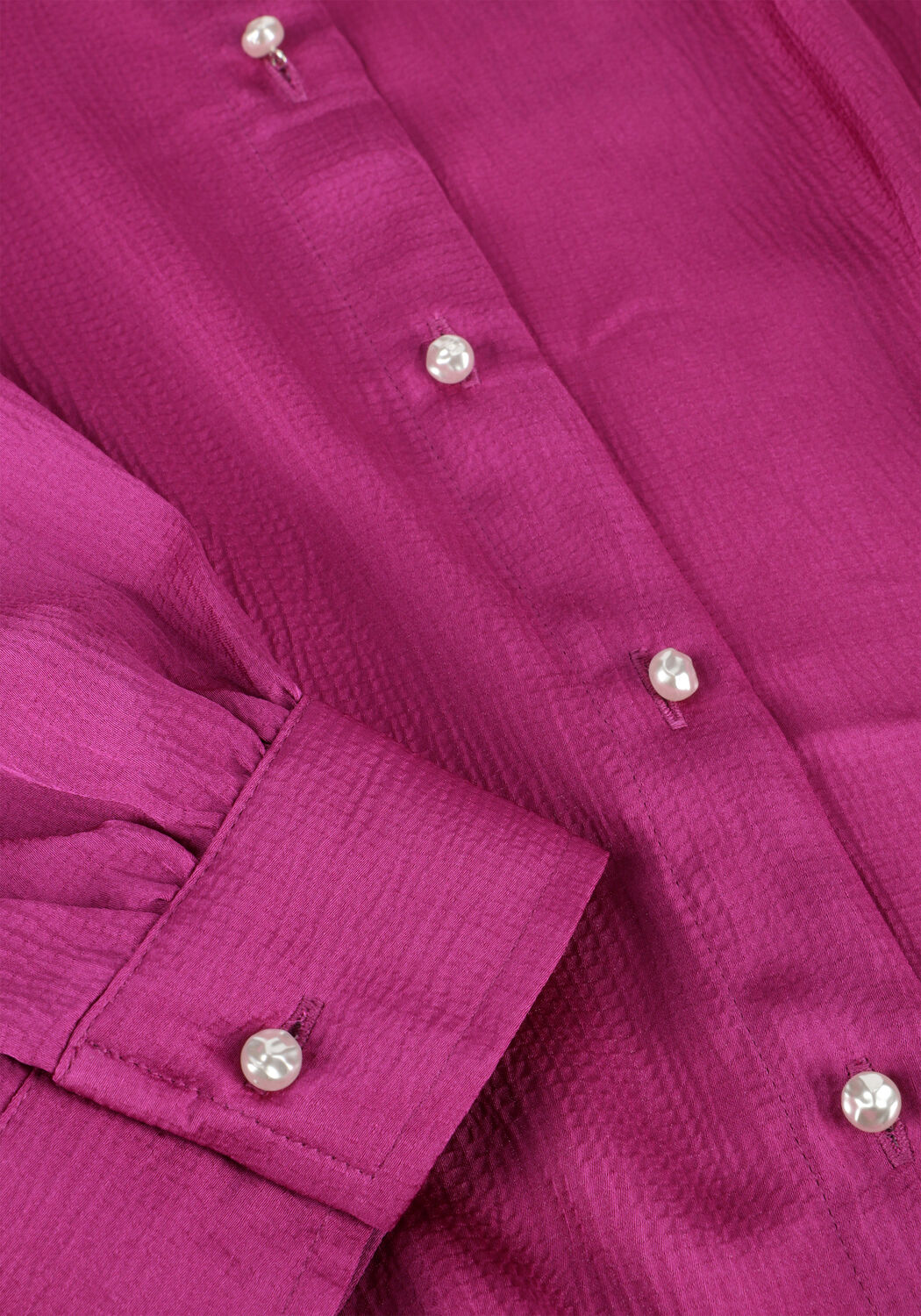 Paarse CATWALK JUNKIE Blouses BUTTON UP BLOUSE WITH LASH - large