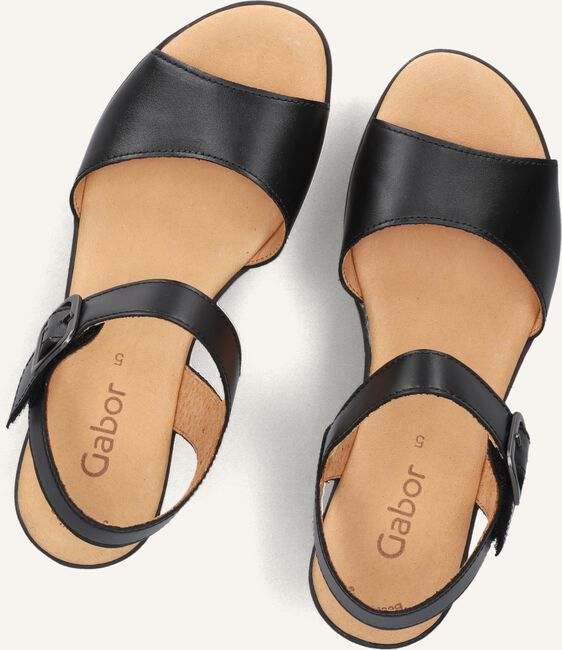 Zwarte GABOR Sandalen met hak 651 Zwarte GABOR Sandalen met hak 651 - large