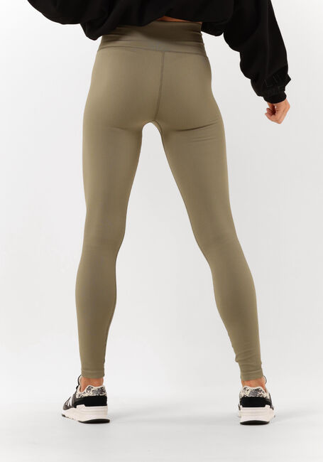 Groene LUNE ACTIVE Legging LUNA RIB LEGGING - large