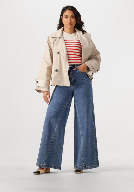 Blauwe ABRAND JEANS Wide jeans SUPER WIDE CHANTELL - large