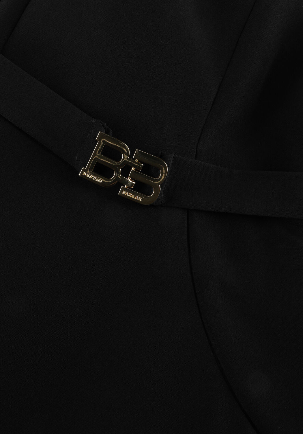 Zwarte BRUUNS BAZAAR Mini jurk RUBYSUSBBACELA DRESS - large