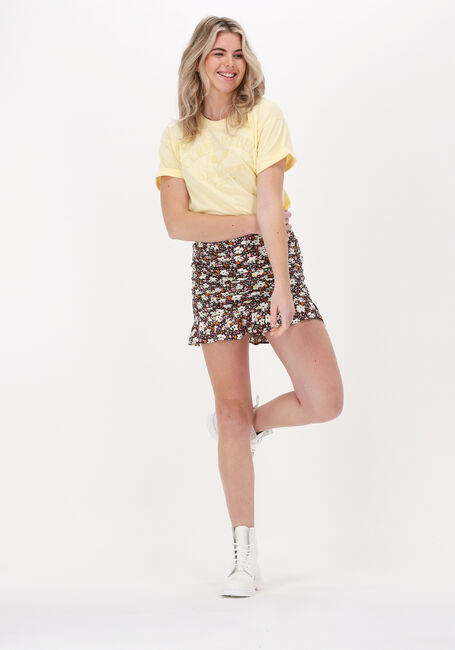 Gele COLOURFUL REBEL T-shirt CLUB DE SPORT BOXY TEE - large