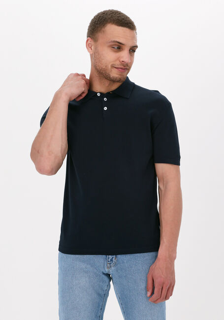 Donkerblauwe THE GOODPEOPLE Polo PLAN - large