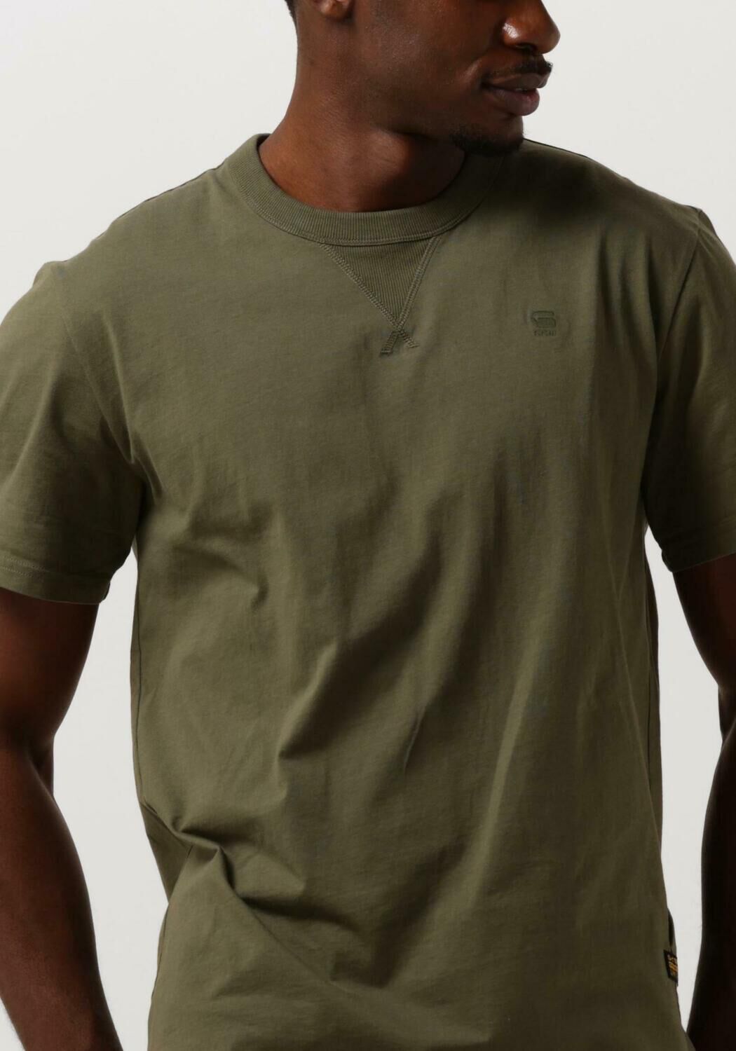 G-STAR RAW Heren Polo's & T-shirts Nifous R T Olijf