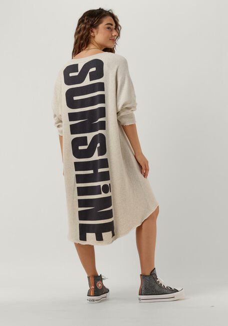 Witte 10DAYS Mini jurk OVERSIZED DRESS SUNSHINE - large