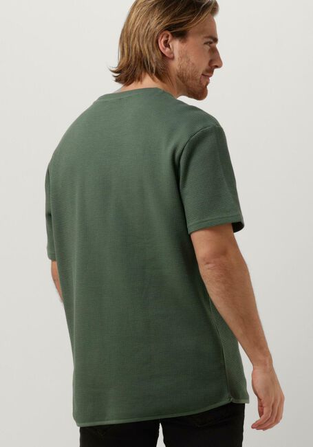 Olijf PUREWHITE T-shirt TSHIRT WITH WAFFLE STRUCTURE - large
